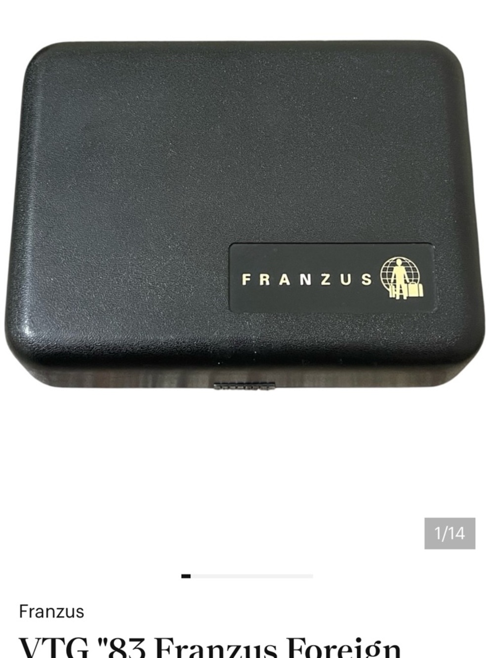 VTG "83 Franzus Foreign Travel Electricity Converter Kit 1700 Watt Capacity EVC1